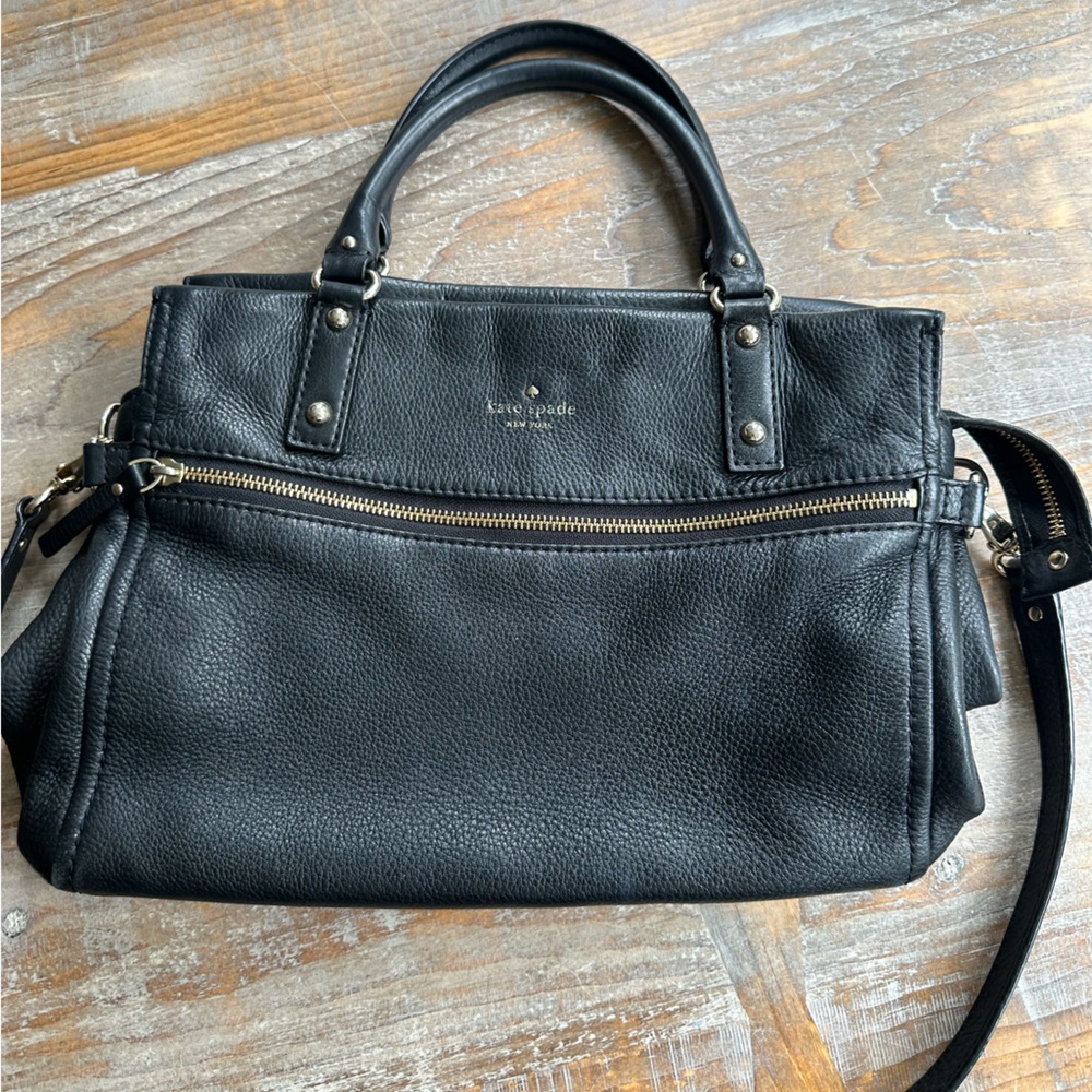 Women’s Kate Spade black over the shoulder purse